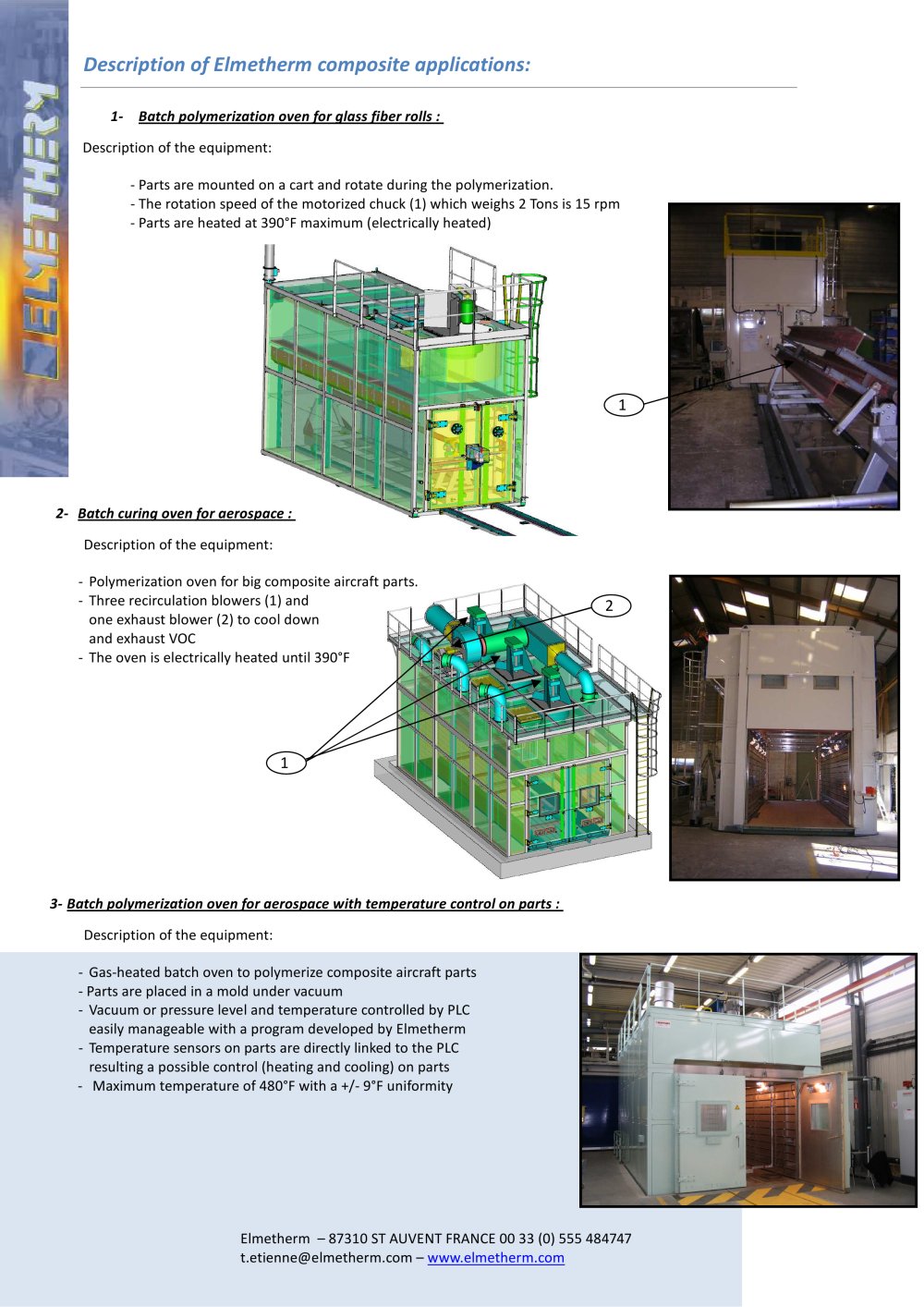 composite applications - ELMETHERM