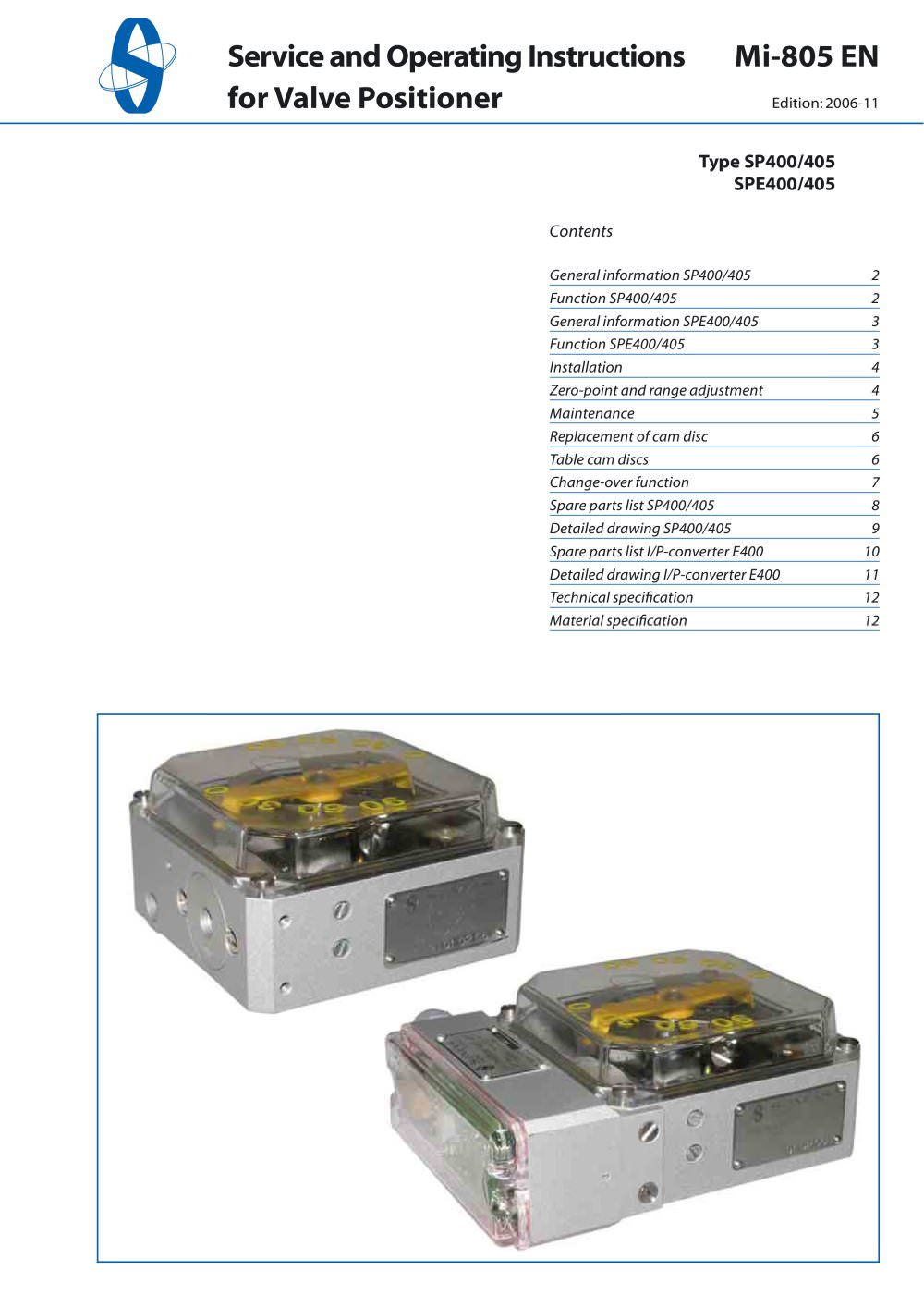 Valve Positioner - SOMAS