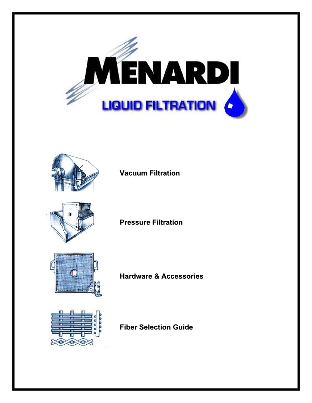 Liquid Filtration Brochure - Menardi