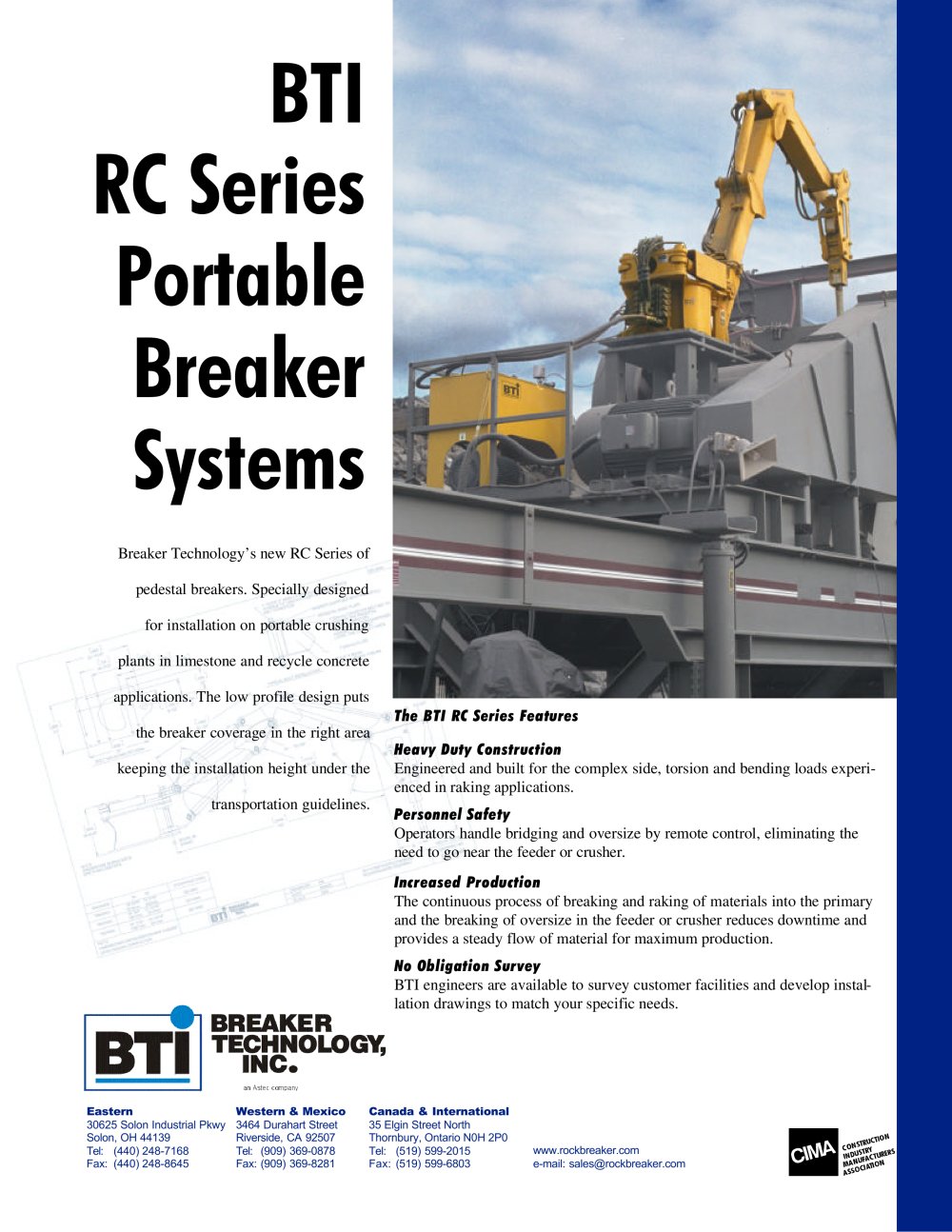 RC Series Portable Breaker Systems - Breaker Technology, LTD.