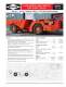 HIGH SPEED LOW PROFILE END DUMP TRUCK - DUX MACHINERY CORPORATION
