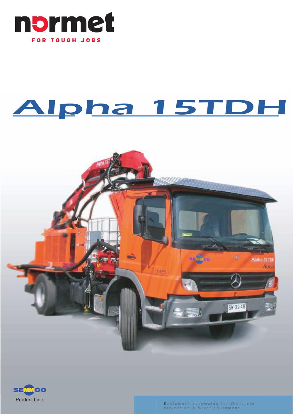 Alpha 15 TDH - Normet International Ltd.