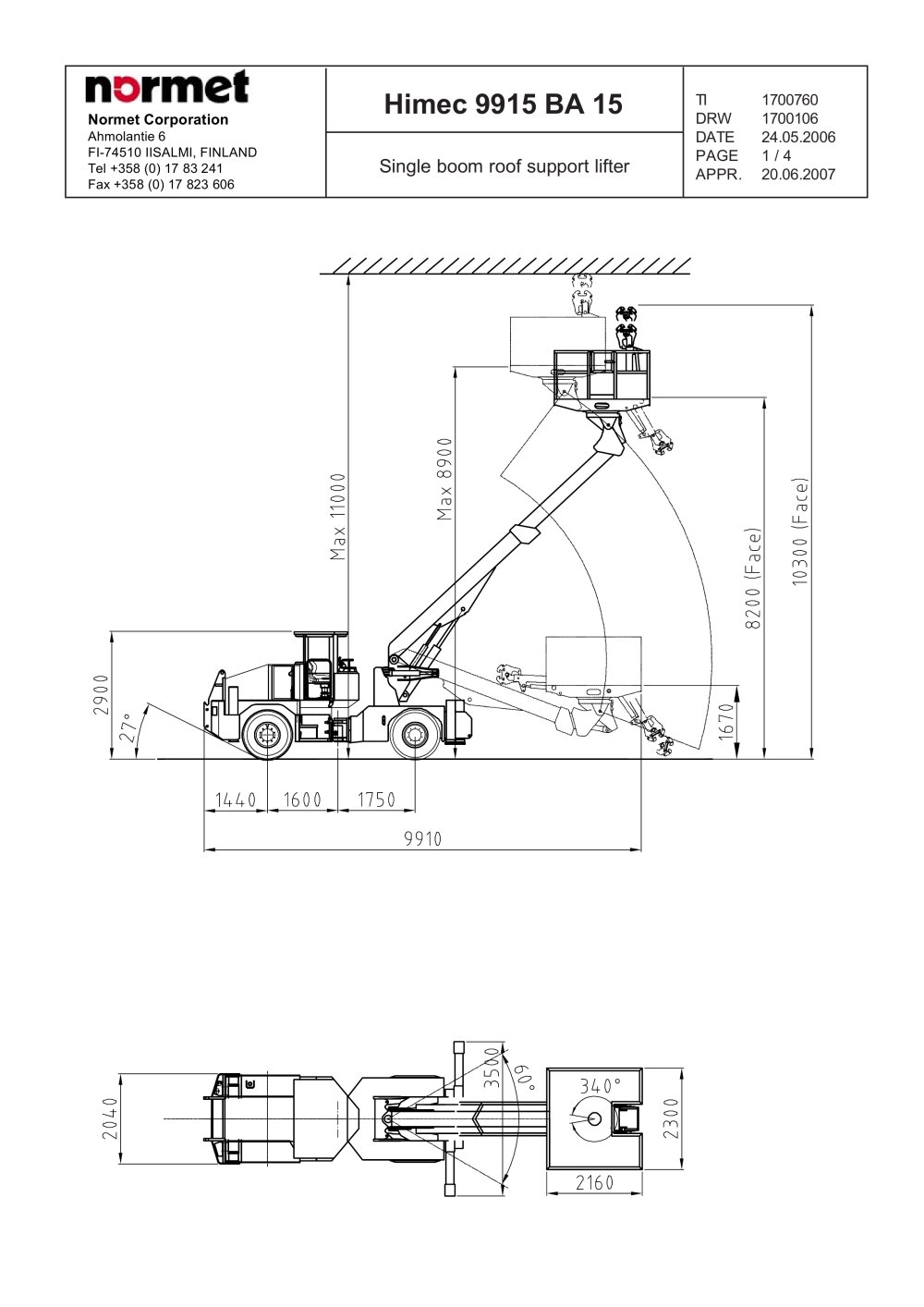 Himec 9915 BA - Normet International Ltd.