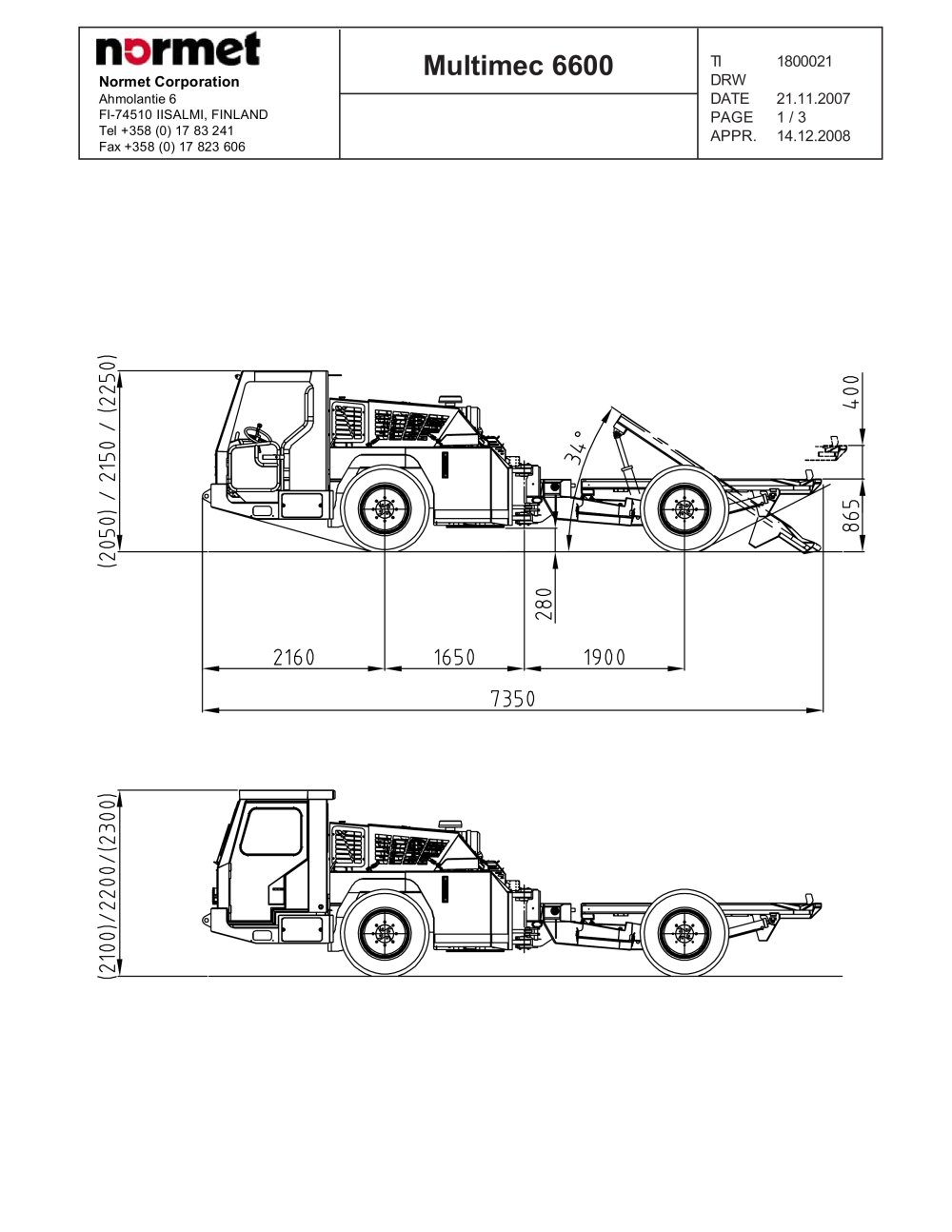 Multimec 6600 - Normet International Ltd.