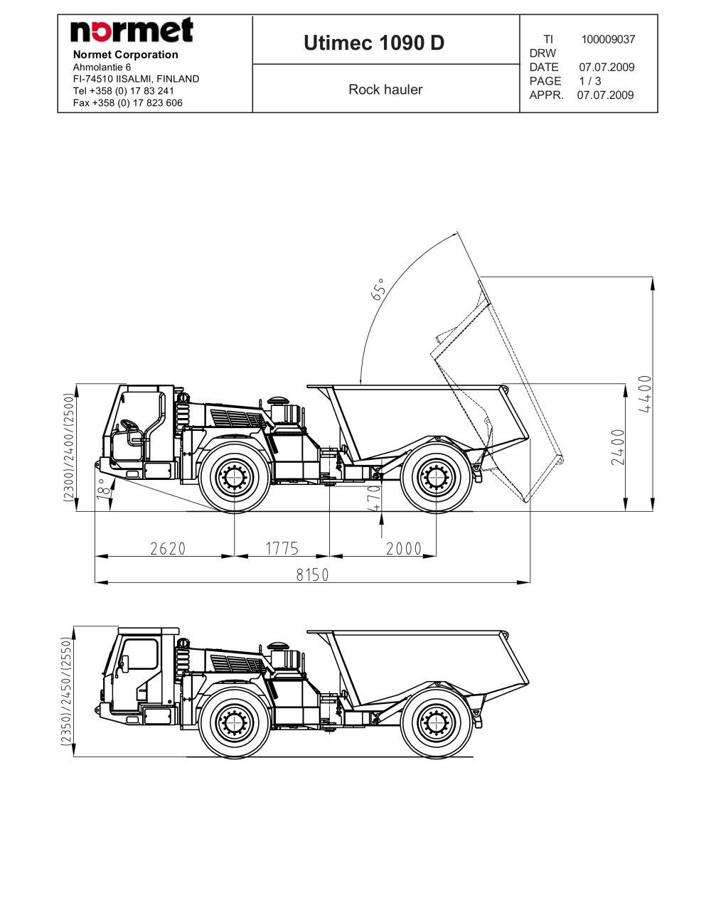 Utimec 1090 D - Normet International Ltd.