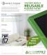 REUSABLE THE FIRST MERV 8 PLEATED FILTER - Dust Free�
