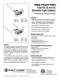 Manual TRIAD - Dust Free�