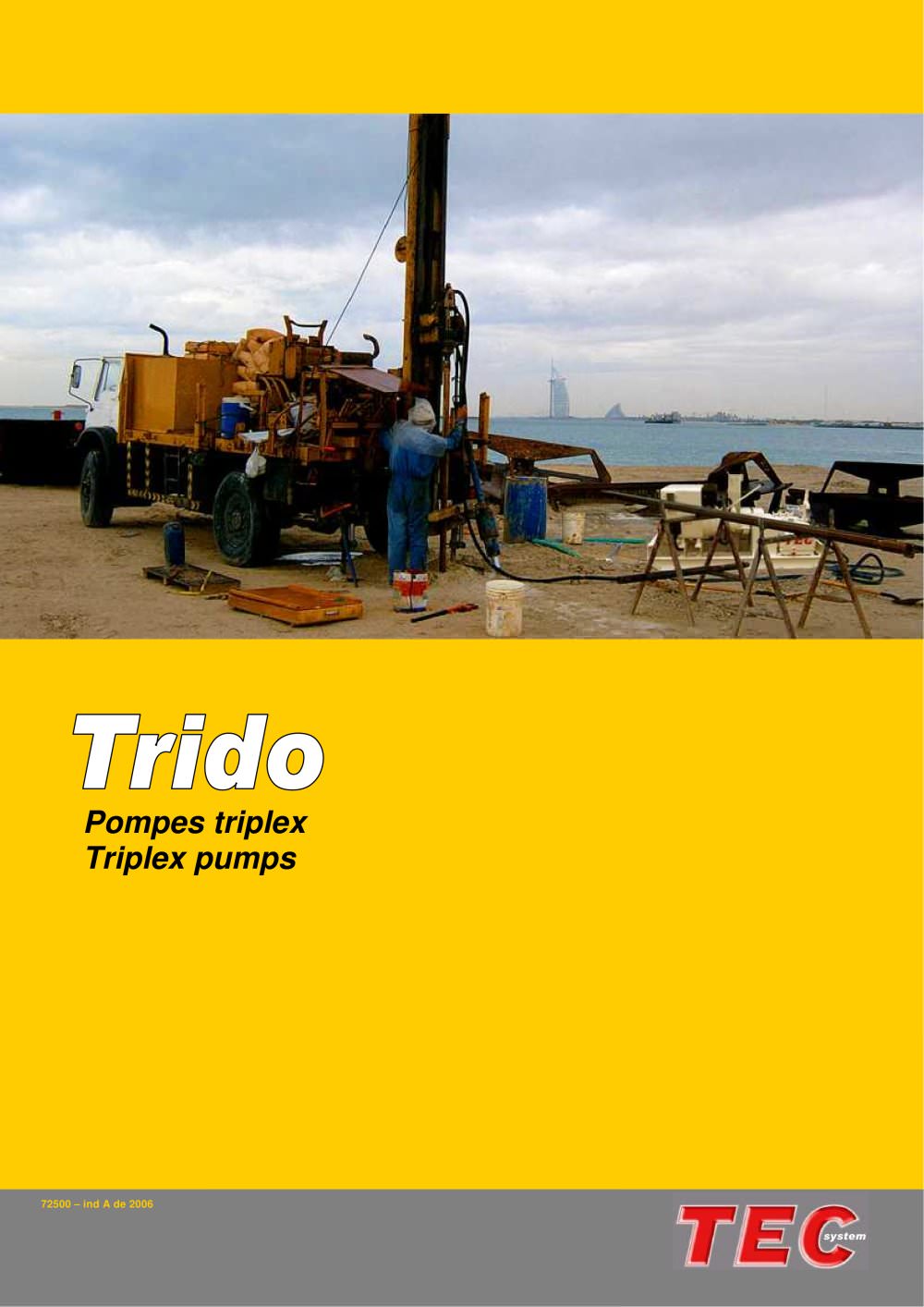 Trido Triplex pumps - TEC System