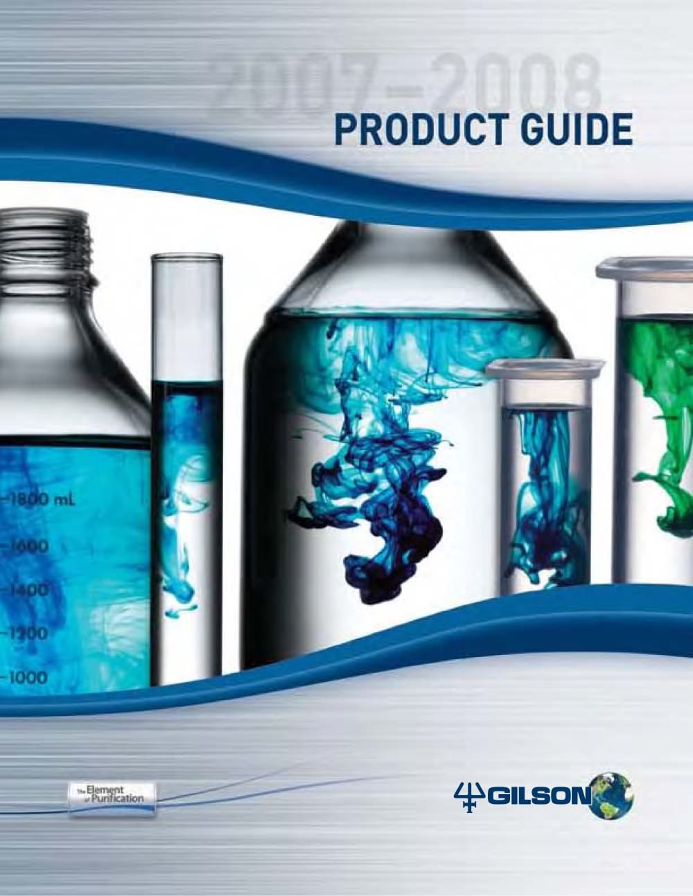 Gilson Product Guide - Gilson international