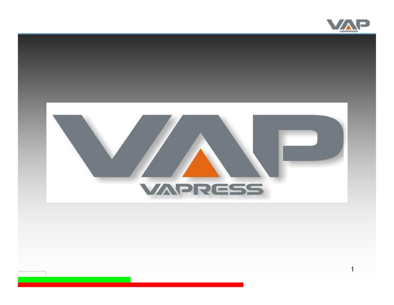 Vapress Ltd. Presentation - Vapress Ltd.