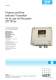 Pressure and Flow Indicator-Transmitter for air, gas and flue gases ZPT 70 line - ASCON