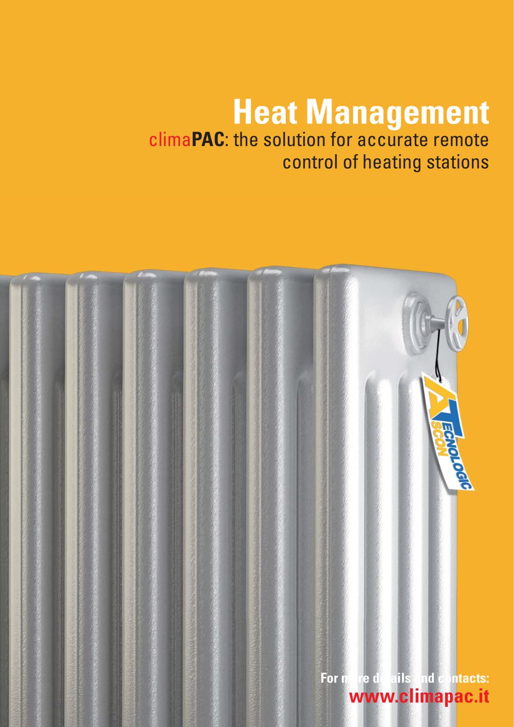 climaPAC- Heat Management - The solution for accurate remote control of heating stations - ASCON