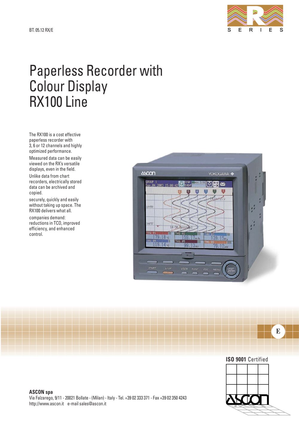 Paperless recorder - ASCON
