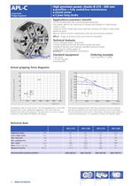 High precision long stroke sealed power chucks � 215 - 400 mm APL-C Long Stroke Tongue & groove
