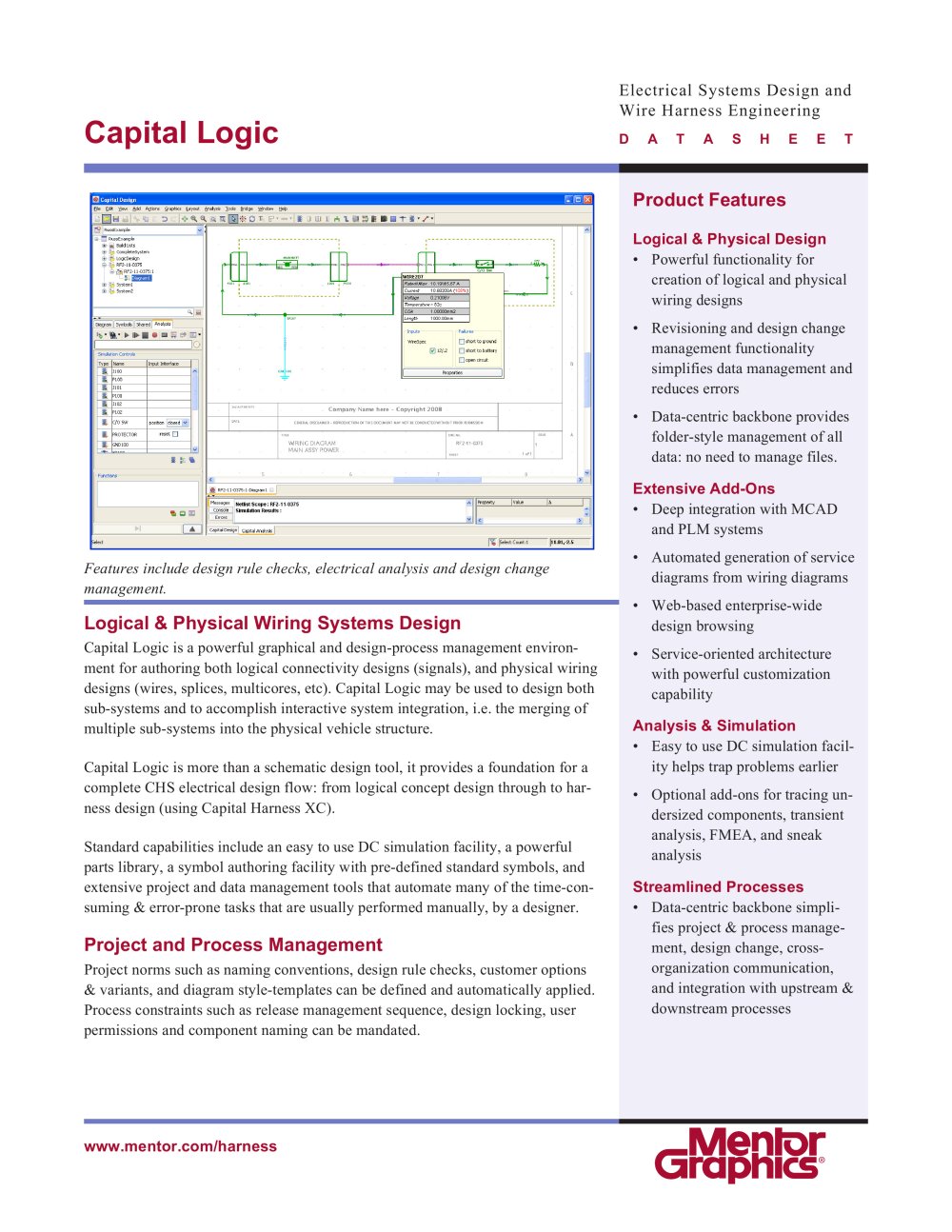 Capital Logic - Mentor Graphics - PDF Catalogue | Technical ... Capital Logic - Mentor Graphics - PDF Catalogue | Technical ...