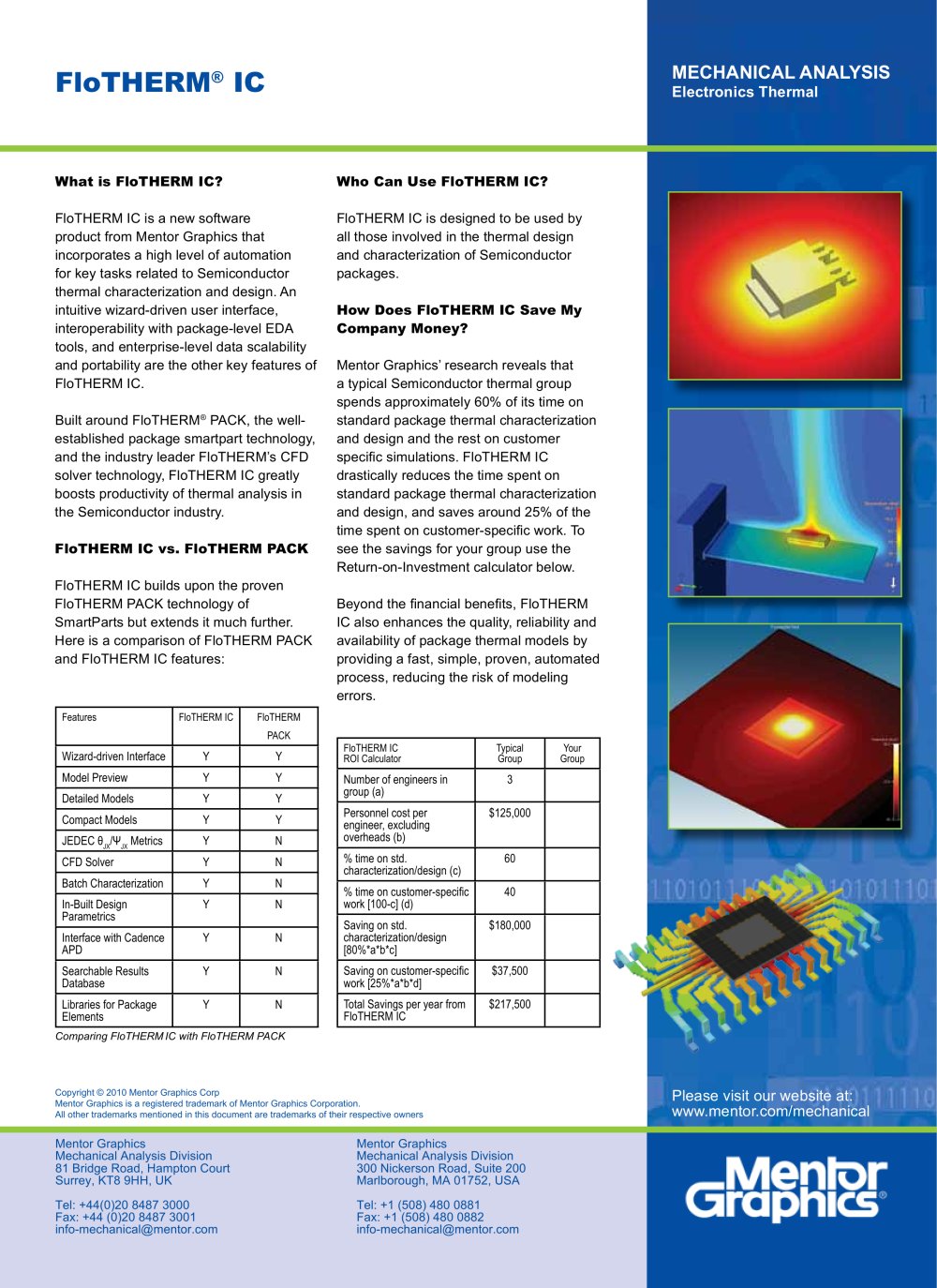 FloTHERM&reg; IC - Mentor Graphics