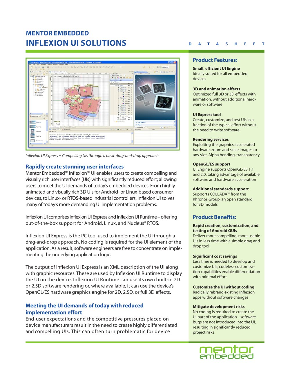 Mentor Embedded Inflexion UI - Mentor Graphics