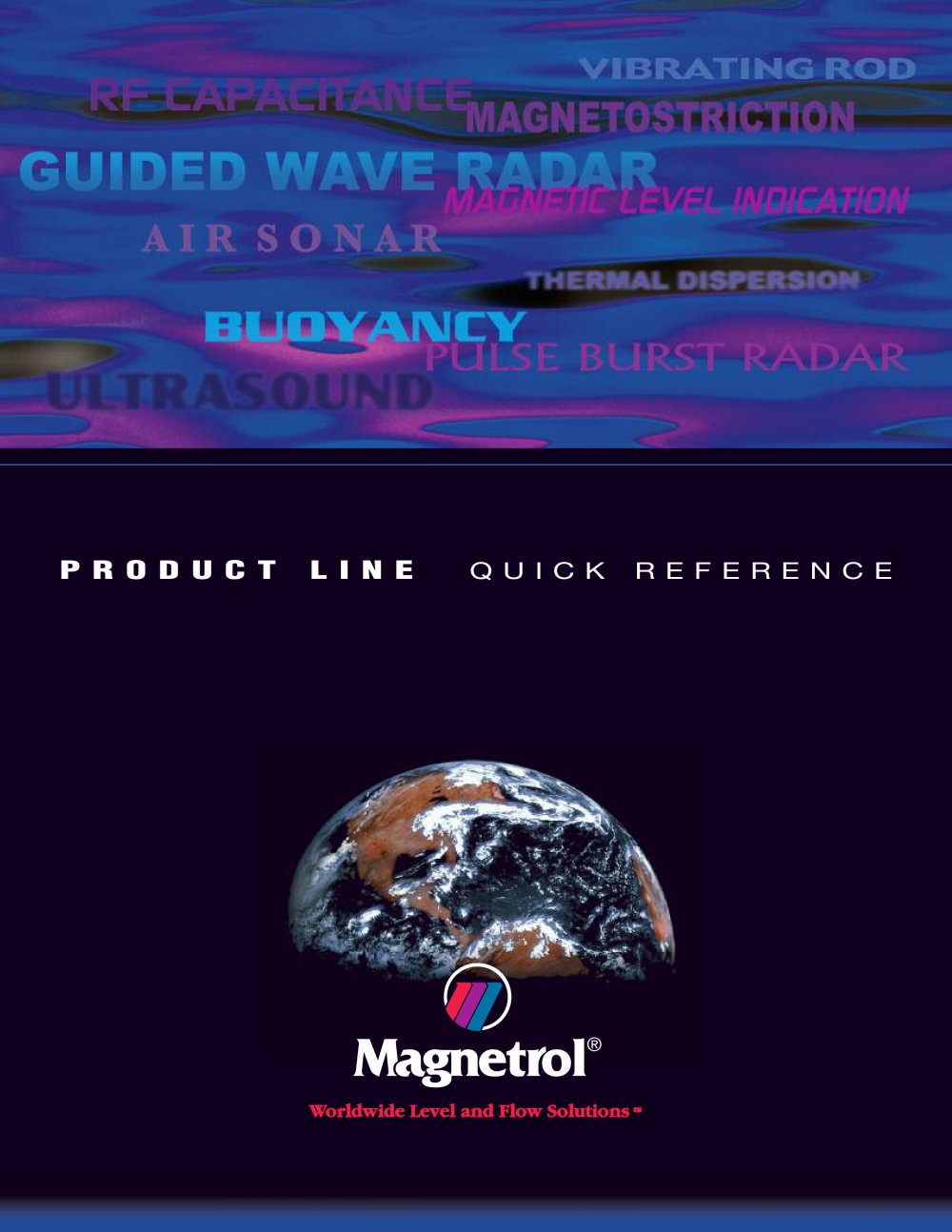 Product Line Quick Reference - MAGNETROL