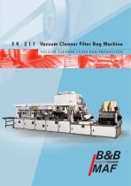 Vacuum Cleaner Filter Bag Machine