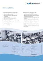 Cartoner C 2155 Uhlmann Pac Systeme GmbH Co KG PDF Catalogs