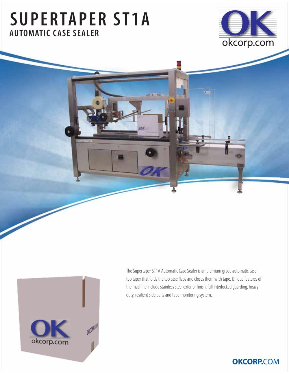 Supertaper 1A - Case Sealer - OK International