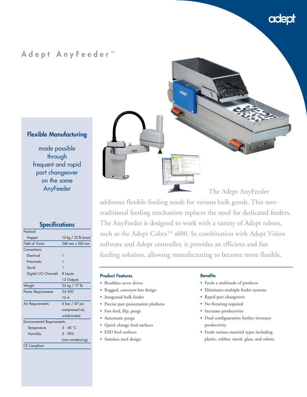 ADEPT TECHNOLOGY - 6097, 82227, 4771, 82669, 81743, 14198