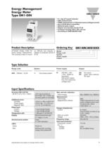 Energy Management Energy Meter Type EM1-DIN