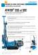 APAFOR 550 and 560 - Geotechniqcal drilling rigs