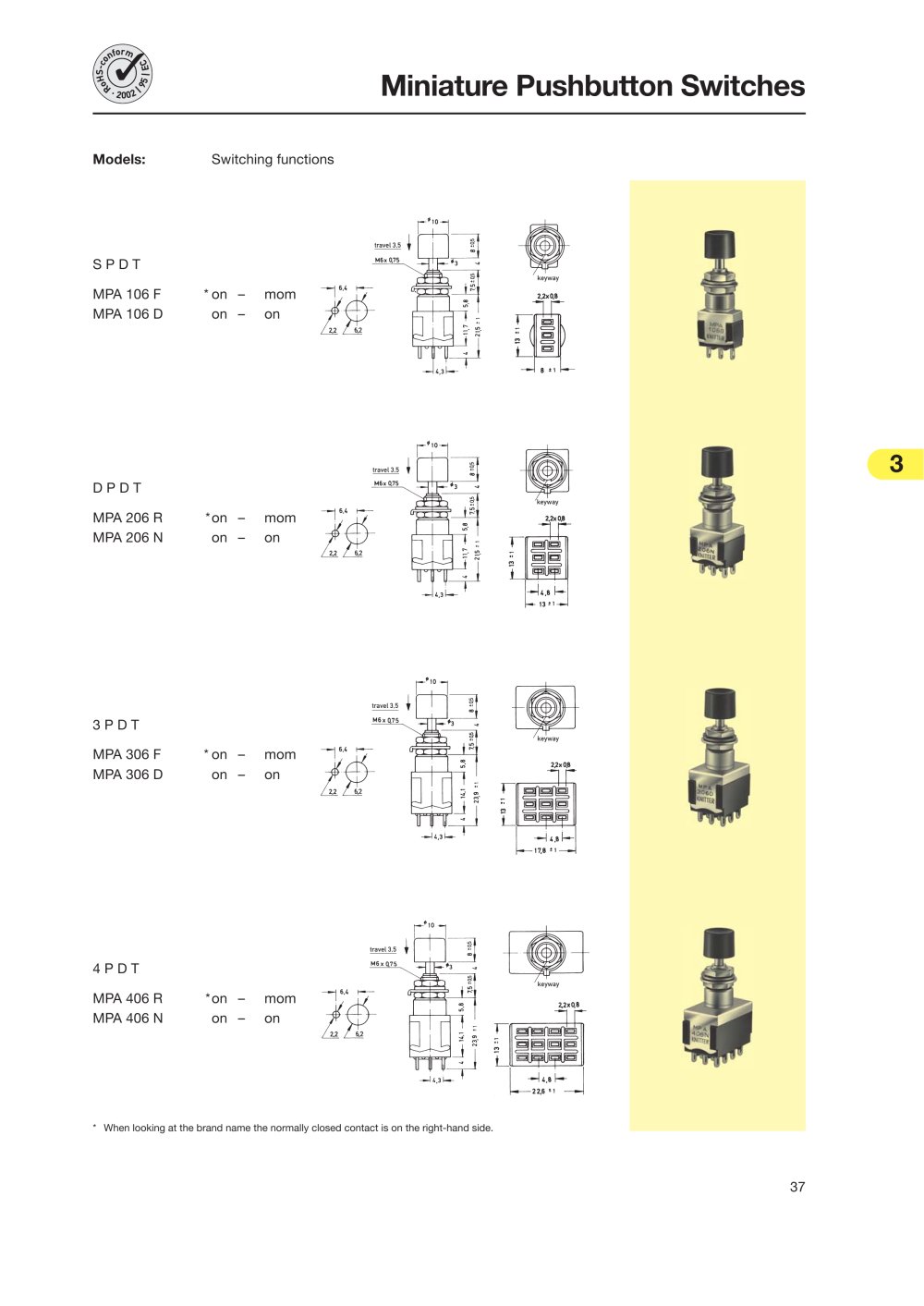 KNITTER SWITCH - 2209