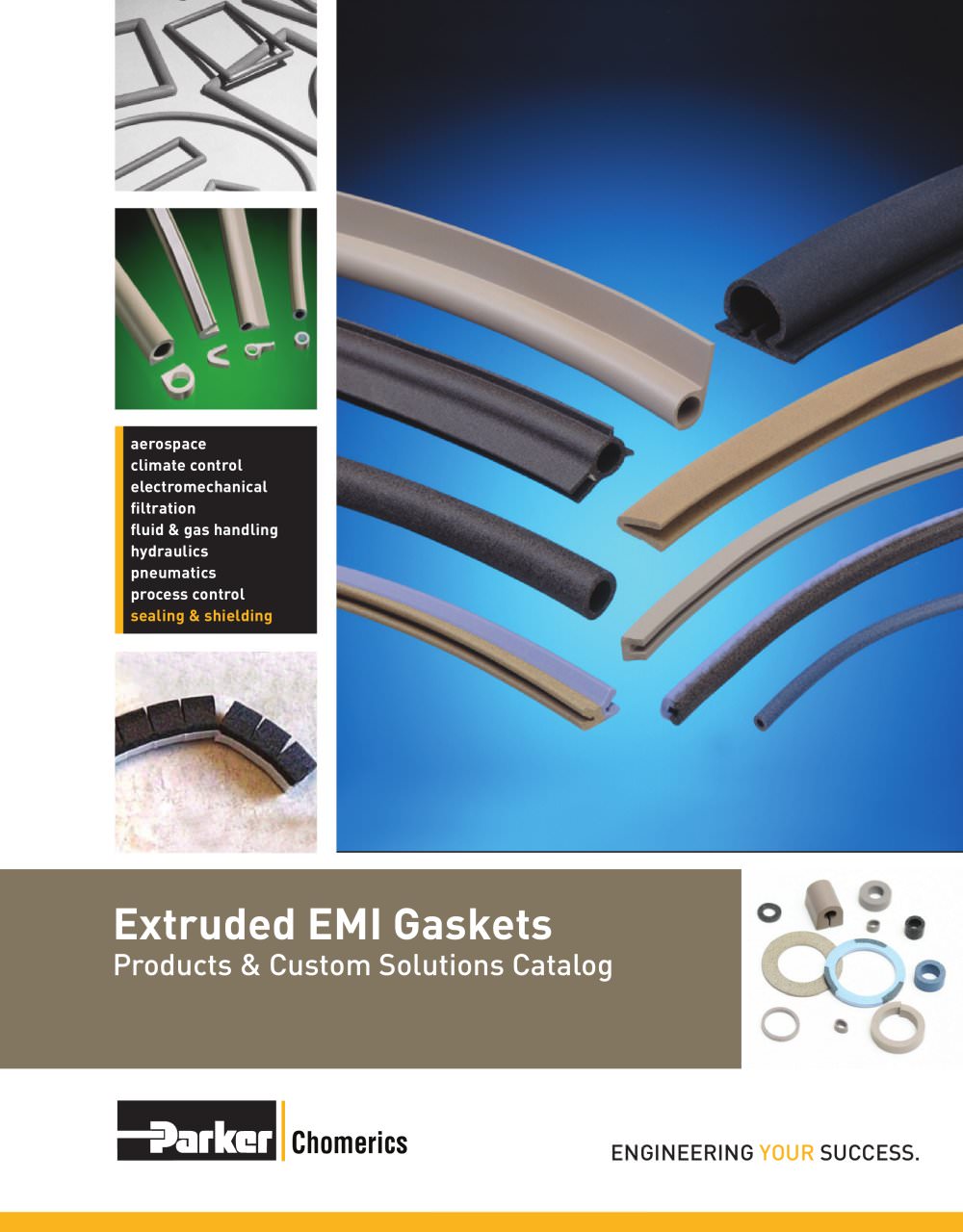 Extruded EMI Gaskets Products & Custom Solutions Catalog - Chomerics Division