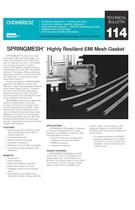 SPRINGMESH� Highly Resilient EMI Mesh Gasket