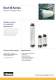Heavy Duty Lubrication and Fuel Filter ranges Catalogue