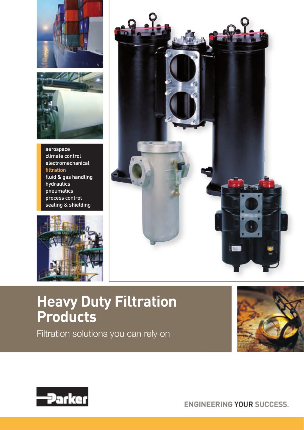 Heavy Duty Lubrication and Fuel Filter ranges Catalogue - 1 / 80 Pages