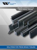 European Precision Press Brake Tooling Catalog
