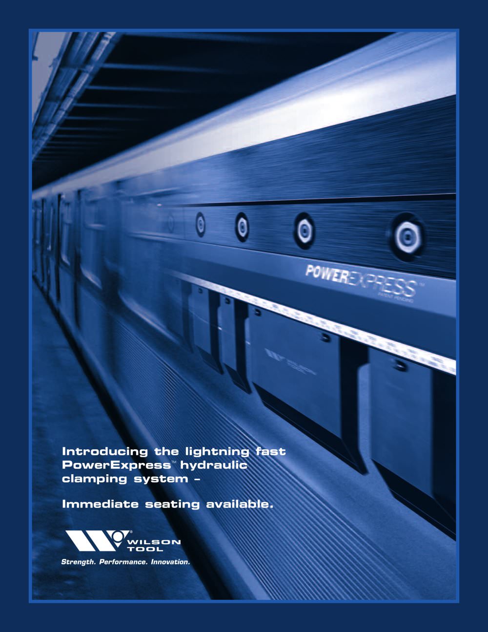 PowerExpress&reg; Hydraulic Clamping System Flyer - WILSON TOOL