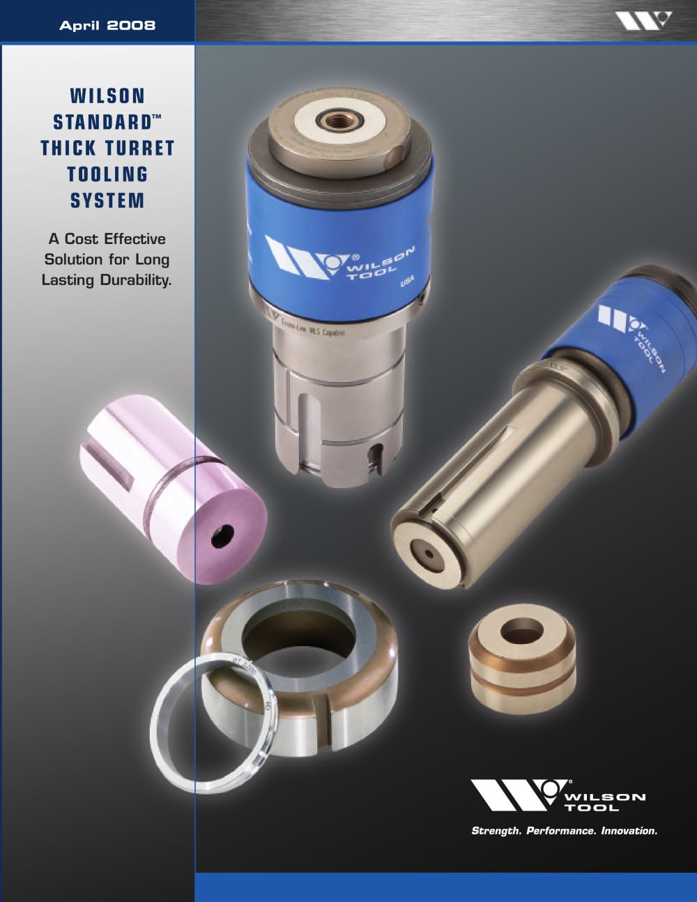 Standard Thick Turret Tooling Catalog - WILSON TOOL