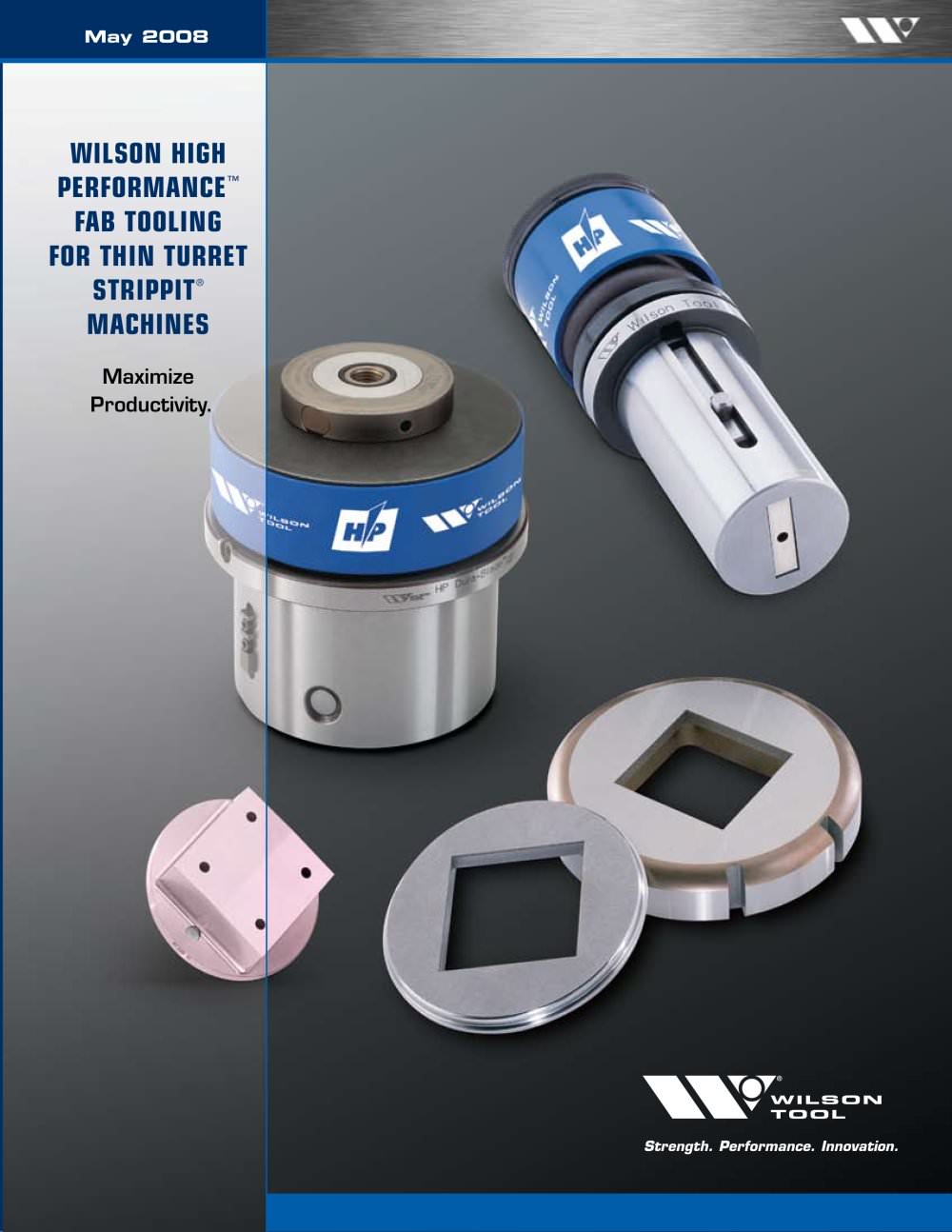 Wilson High Performance Fab Tooling for Thin Turret - WILSON TOOL