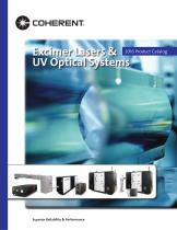 Product Catalog Excimer Lasers � UV Optical Systems 2011