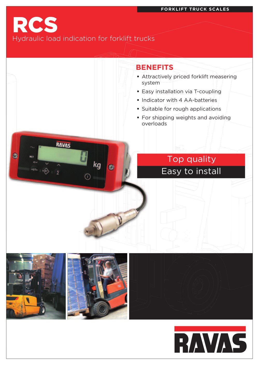Truck scales: RCS - RAVAS Europe B.V.