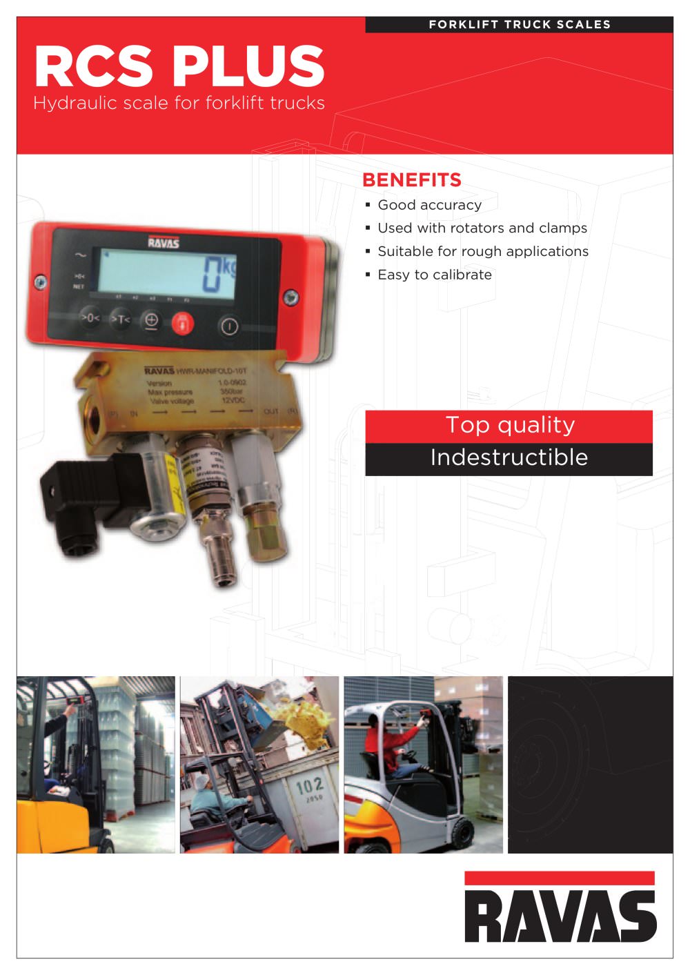 Truck scales: RCS PLUS - RAVAS Europe B.V.