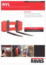 Truck scales: RVL weighing carriage plate