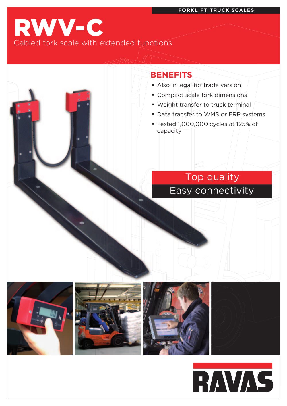 Truck scales: RWV Weighing forks - RAVAS Europe B.V.