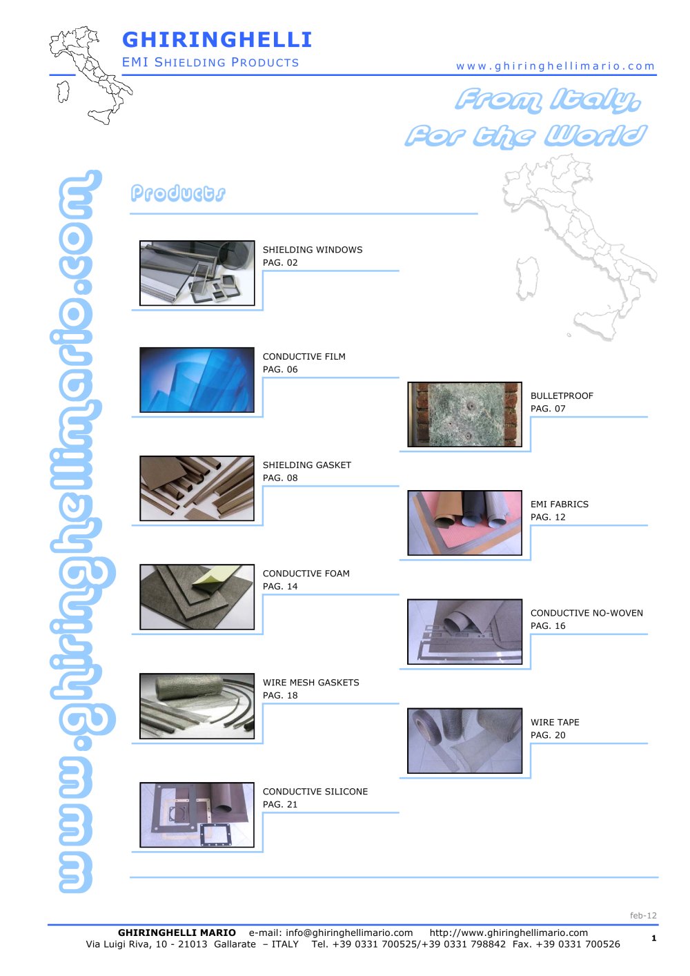 EMI CATALOGUE - GHIRINGHELLI MARIO