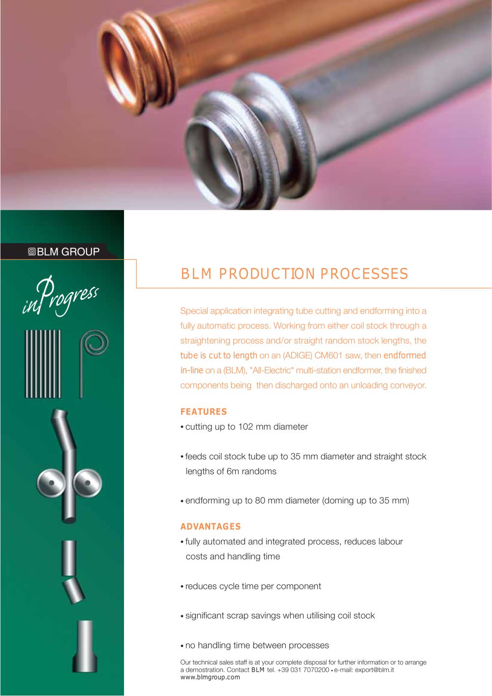 BLM PRODUCTION PROCESSES - BLM