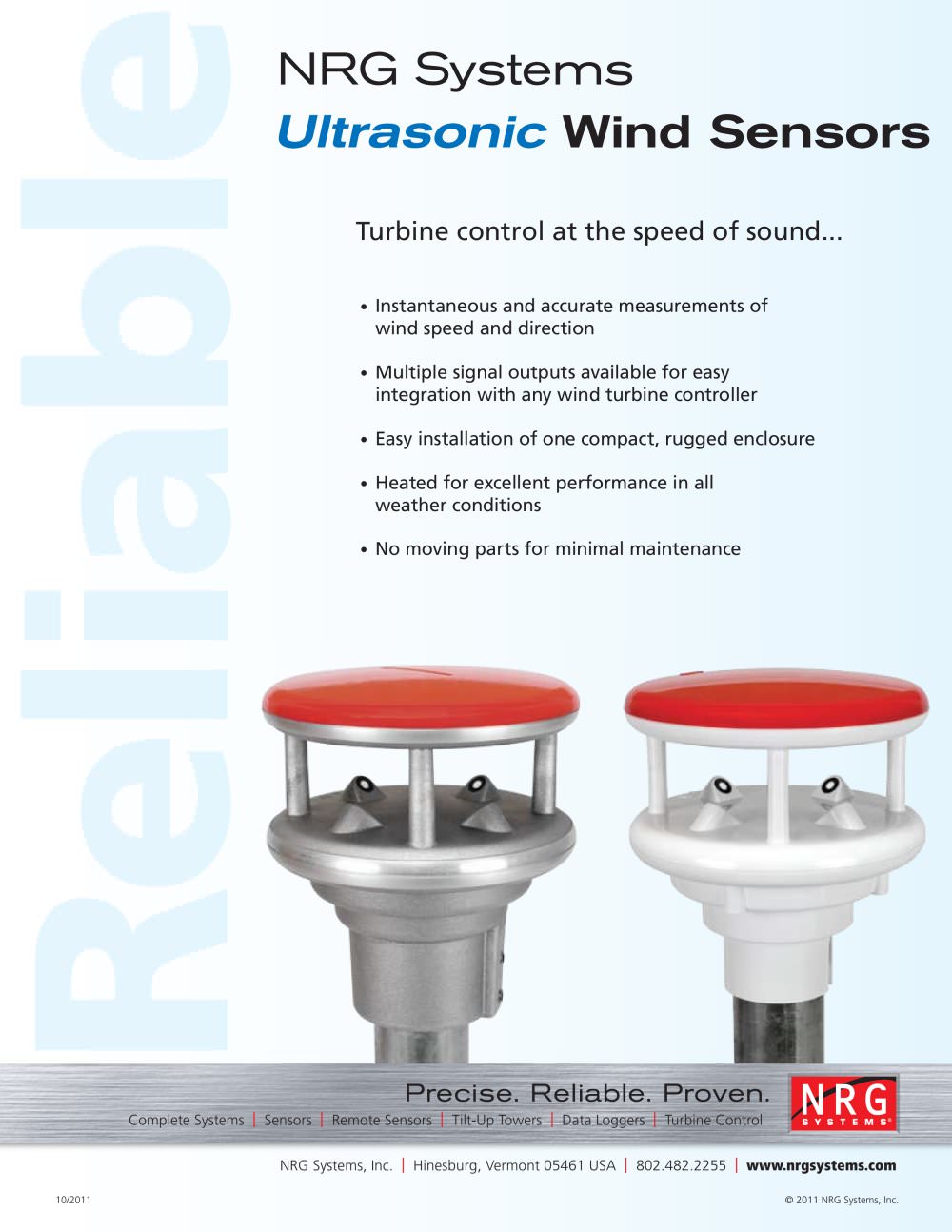 Ultrasonic Sensors - NRG Systems
