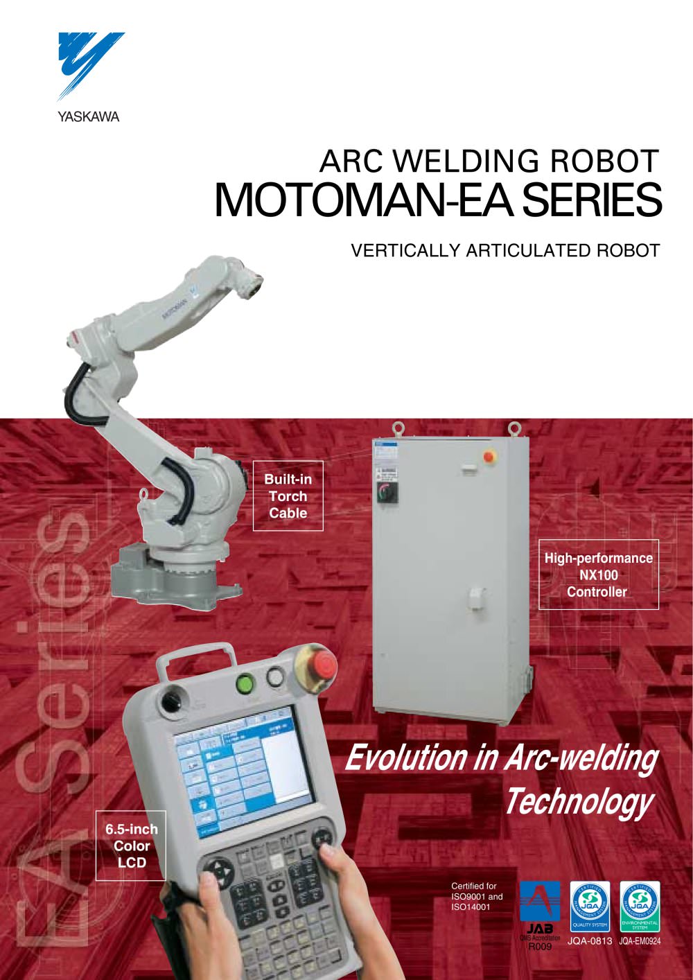 ARC WELDING ROBOT MOTOMAN-EA SERIES - YASKAWA