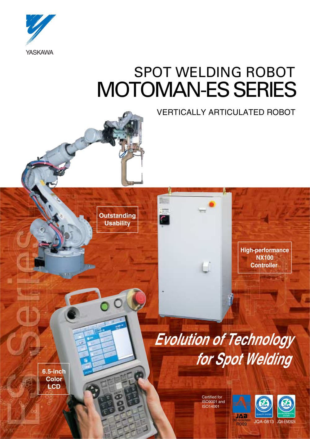 SPOT WELDING ROBOT MOTOMAN-ES SERIES - YASKAWA