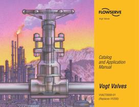 Catalog and Application Manual Valves