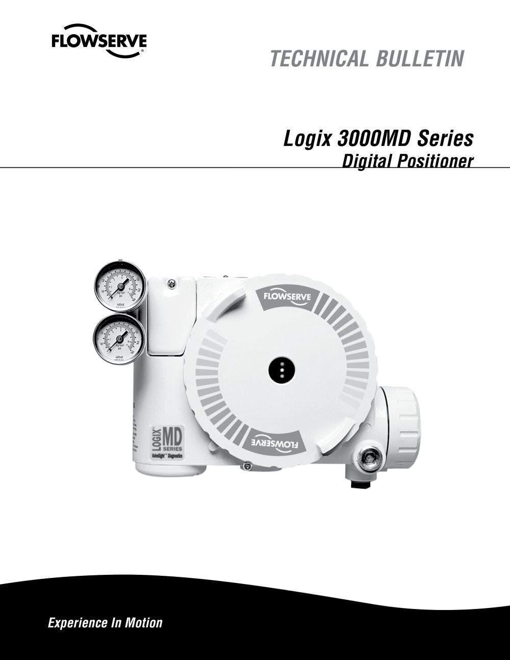 Logix 3000MD Series Digital Positioner Technical Brochure - 1 / 16 Pages