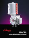 Valtek Spring Cylinder Rotary Actuator Technical Brochure